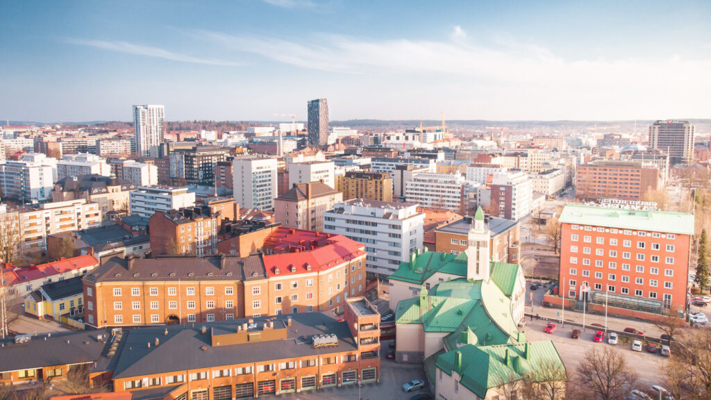 Visit Tampere Beginning of Spring City center Drone views Laura Vanzo 2 | vuokrattavat-toimistot-tampere.fi